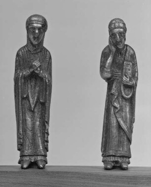 Muttergottes und Johannes Evangelista einer Kreuzigungsgruppe