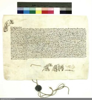 Treueid Stephans von Cloet, Propst von Michaelsberg, Bischof von Derbe, gegenüber Papst Benedikt XIII.