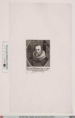 Bildnis Hanns Felwinger