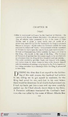 Chapter II (1540)