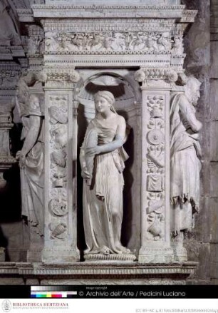 Grabmal des Vizekönigs Ramon de Cardona, Sieg und Karyatiden