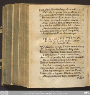 Fridericus Tertius, Episcopus Ratisponensis, Friderici Secundi filius.