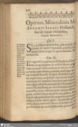 Liber Secundus