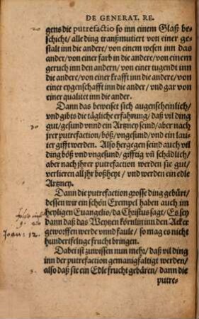 De Natura Rerum, IX Bücher. Ph. Theophrasti von Hohenheim, genant Paracelsi