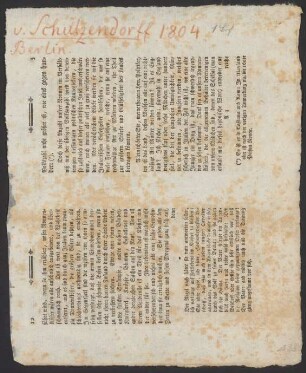 Brief an Friedrich Nicolai : 13.02.1804