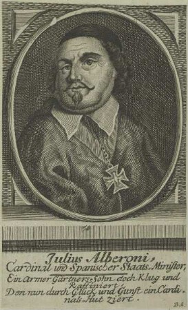 Bildnis des Julius Alberoni