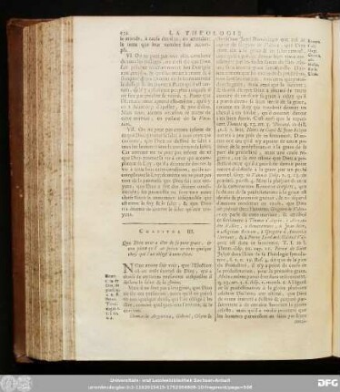 Chapitre III. Que Dieu nous a élus de sa pure grace, & non point qu'il ait prévu en nous quelque chose qui l'ait obligé à nous élire.