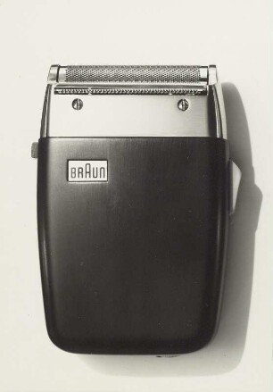 Braun Elektrorasierer "sixtant SM 31" von Gerd Alfred Müller und Hans Gugelot
