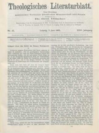 257-261 Lütgert über die Liebe im Neuen Testament