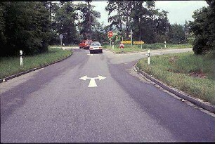 Teilknoten Nord: Rampenfuß (Zufahrt von BAB)