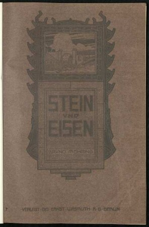 1911, Lieferung 6-8: Stein und Eisen