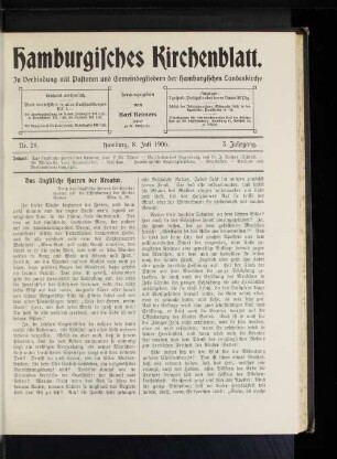 Das ängstliche Harren der Kreatur