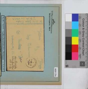 Privat-Feldpostbrief, Schiffsname/Landeinheit: 4. Kompanie 1. Marine Bordflak-Abteilung, Feldpostnr. 50519; Frankatur, Mi.-Nr.: [Keine]; Poststempel: Feldpost e 3.6.44; Nebenstempel: [Keine]