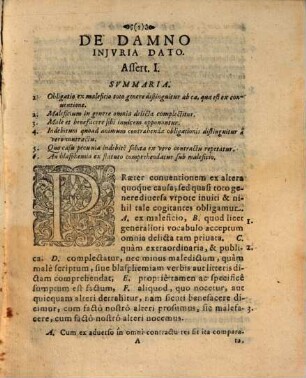 Dispvtatio Jvridica De Damno Inivria Dato