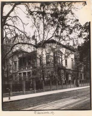 Landhaus Viktoriastraße 37, Berlin-Tiergarten: Ansicht (aus: Julius Kohte, Alt-Berlin, Bauwerke in Berlin und Charlottenburg, aufgenommen 1907-1914)