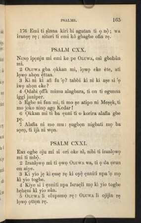 Psalm CXX-CXL