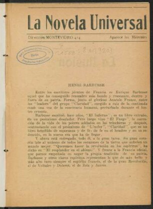 Henri Barbusse