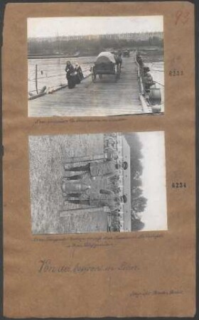 Nowo-Georgiewsk: Die Pontonbrücke zur Citadelle