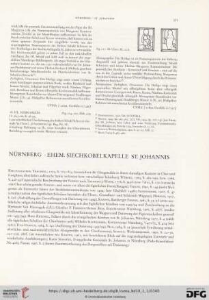 Nürnberg, Ehem. Siechkobelkapelle St. Johannes