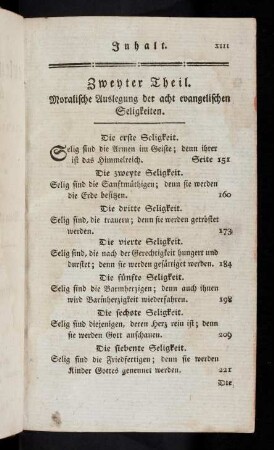 XIII-XIV, Inhalt [unvollständig]