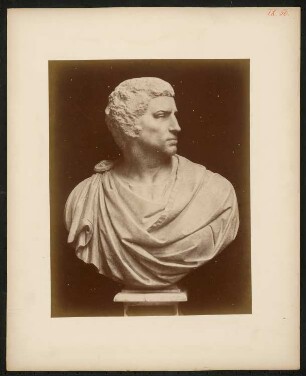 Nationalmuseum Bargello (Museo Nazionale del Bargello), Florenz: Ansicht, Büste des Brutus