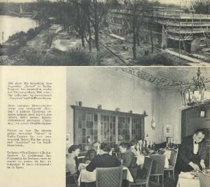 Ausflugsstätte "Zenner" in Berlin-Treptow ; Speiserestaurant "Ganymed" am Schiffbauerdamm