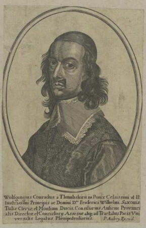 Bildnis von Wolfgangus Conradus à Thumbshirn