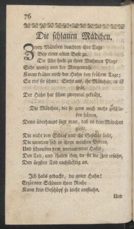 Die schlauen Mädchen