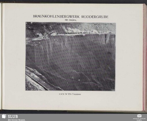 Braunkohlenbergwerk Roddergrube Bei Brühl