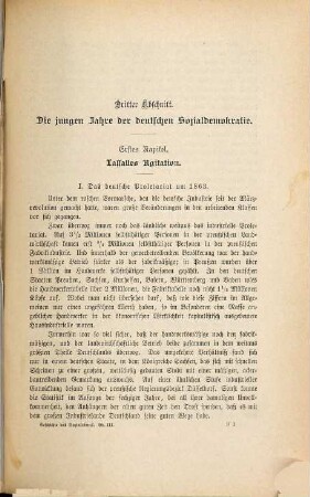Geschichte der deutschen Sozialdemokratie, 2. Von Lasalles "Offenem Antwortschreiben" bis zum Erfurter Programm : 1863 bis 1891