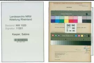 Entnazifizierung Sabine Kasper , geb. 09.03.1921 (Stenotypistin)