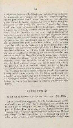 Hoofdstuk XX. De val van de Verenigde Oost-Indische Kompagnie. 1791 - 1799