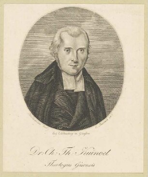 Bildnis des Ch. Th. Kuinoel