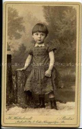 Kleines Kind, Carte de Visite