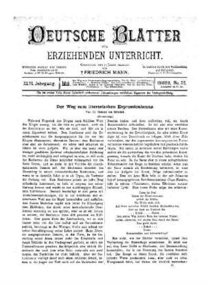 Der Weg zum literarischen Expressionismus : (Fortsetzung)