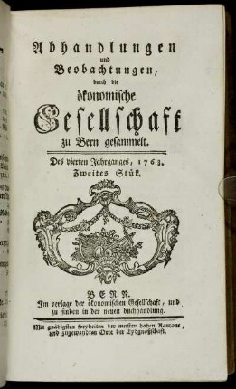 Zweytes Stük