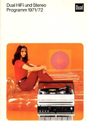 Plattenspieler Dual Verkaufskatalog 1971/72