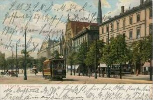 Leipzig: am Augustusplatz