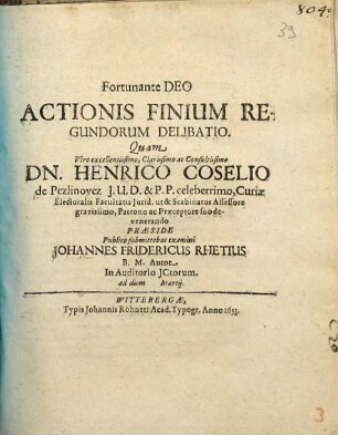 Actionis finium regundorum delibatio