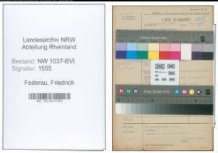 Entnazifizierung Friedrich Federau , geb. 25.05.1913 (Arbeiter)