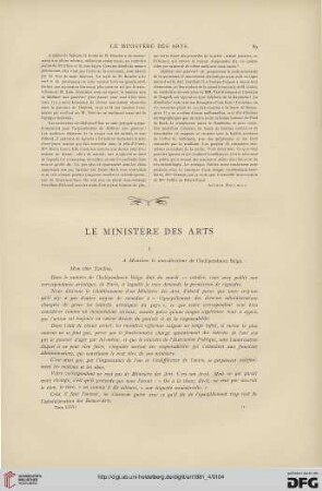 7: Le ministère des arts, [2]