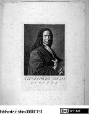 Bildnis des Malers Giuseppe Rondelli - Porträt Giuseppe Rendelli