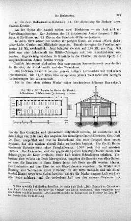 Fig. 120-121. Baracke im Garten der Charité