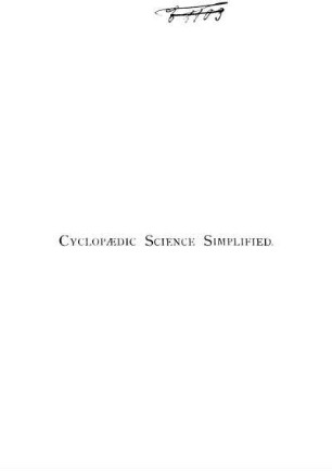 Cyclopaedic Science Simplified