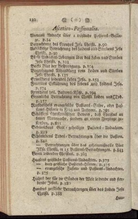 Ascetico-Passionalia. - Theologiæ Moralis Miscellanea nonnulla critica.