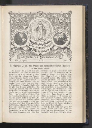 XVI. Jahrgang. 1910. Juni