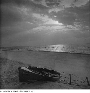 Bei Dierhagen. Abend an der Ostseeküste