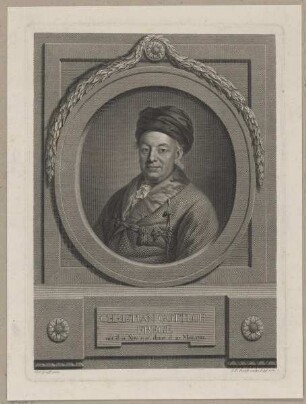 Bildnis des Christian Gottlob Frege