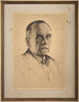 Porträt, Erich Fickler