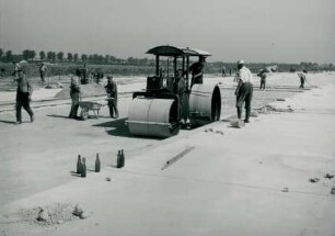 Startbahnverlängerung Flughafen München - Riem, 1958
